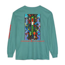 CAM Unisex Garment-dyed Long Sleeve T-Shirt-29