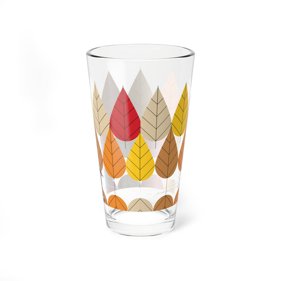Octoberama Charley Harper Glassware 16oz