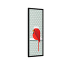 Cool Cardinal Charley Harper Framed Giclee Print Stretched On Canvas-18