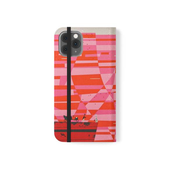 Charley Harper Grand Canyon Flip Folio Phone Case Travel Series