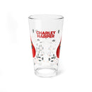 Cardinal Close Up Charley Harper Pint Glass, 16oz-2