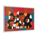 Edie Harper Crazy Cat Crazy Quilt Framed Giclee On Stretched Canvas Print-22