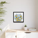 Fishful Thinking Edie Harper Framed Giclee Print on Stretched Canvas-78