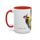 Yellow-Bellied Sapsucker Charley Harper Art Studio Classic Accent Mug 15oz-10