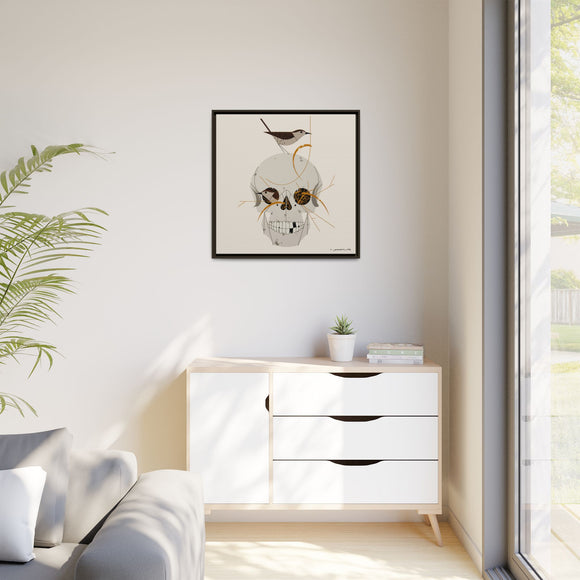 Charley Harper Wrented Giclee Framed Stretched On Canvas Print