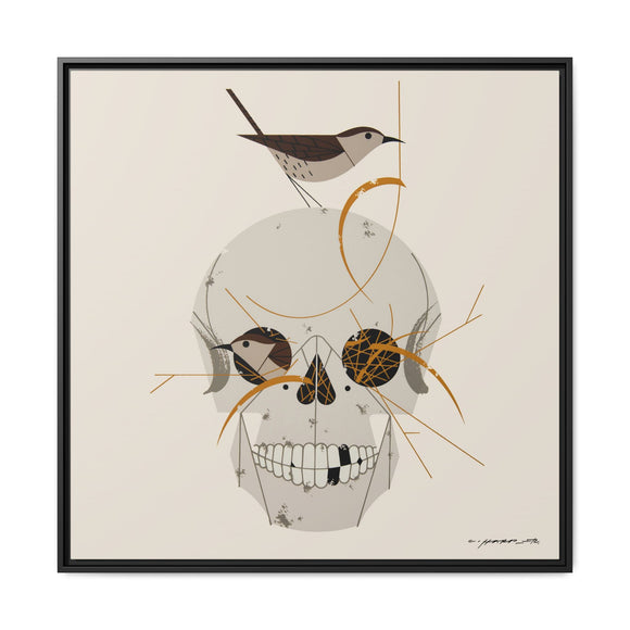Charley Harper Wrented Giclee Framed Stretched On Canvas Print