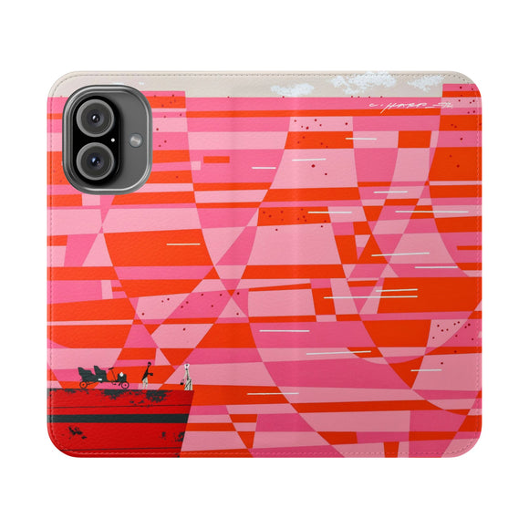 Charley Harper Grand Canyon Flip Folio Phone Case Travel Series