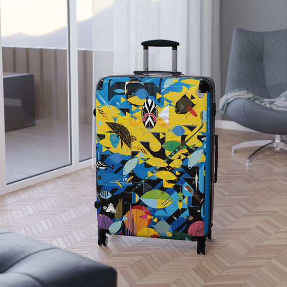 Charley Harper Coral Reef National Park Luggage