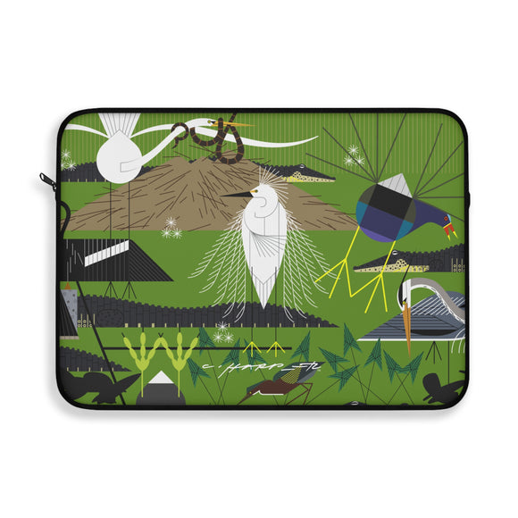 Charley Harper Florida Everglades Laptop Sleeve