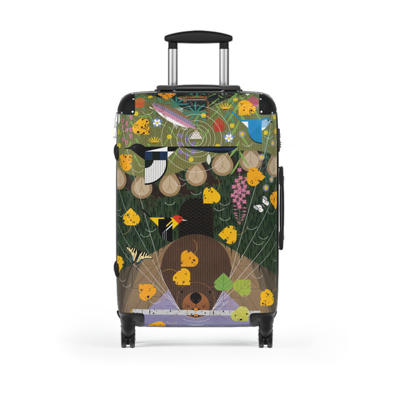 Charley Harper Rocky Mountain National Park Luggage