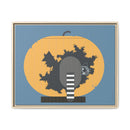 Racc-O-Lantern Charley Harper Framed Giclee Print Stretched On Canvas-14