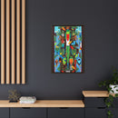 Monteverde Charley Harper Framed Giclee Print Stretched On Canvas-36