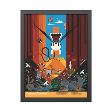 Canyon Country Charley Harper for the NPS Pinewood Frame - 0