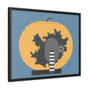 Racc-O-Lantern Charley Harper Framed Giclee Print Stretched On Canvas-44