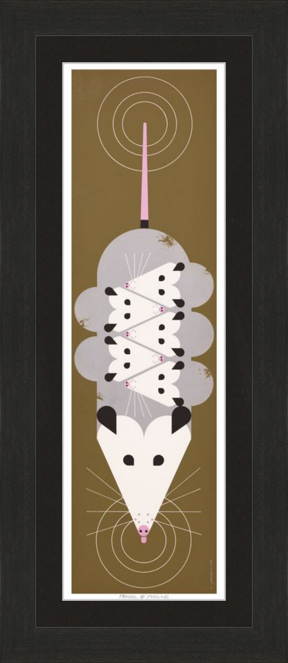 Passel of Possums Museum Quality Reproduction of Harper Archival Original Art