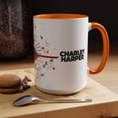 Cardinal Courtship Charley Harper Art Studio Classic Accent Mug 15oz-18