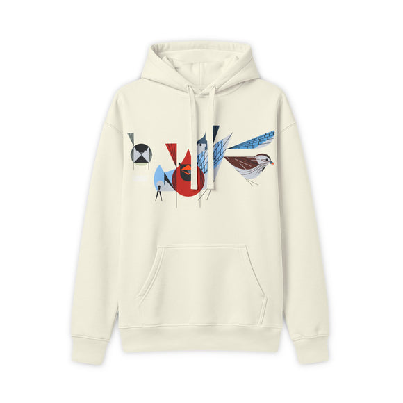 Birdfeeders Charley Harper Unisex Hammer Maxweight Hooded Sweatshirt