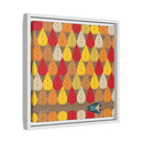 Octoberama Charley Harper Framed Giclee Print Stretched On Canvas-63