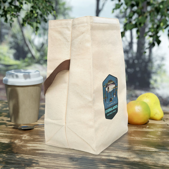 Everglades Canvas Lunch Bag With Strap