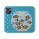 Edie Harper Fishful Thinking Phone Folio Iphone and Galaxy-6