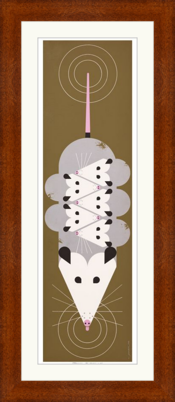 Passel of Possums Museum Quality Reproduction of Harper Archival Original Art