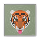 Cool Carnivore Charley Harper Giclee Framed Stretched On Canvas Print-27
