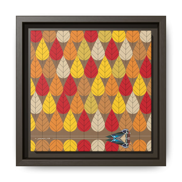 Octoberama Charley Harper Framed Giclee Print Stretched On Canvas
