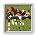 Charley Harper Limp On A Limb Framed Giclee Print Stretched On Canvas Art-20