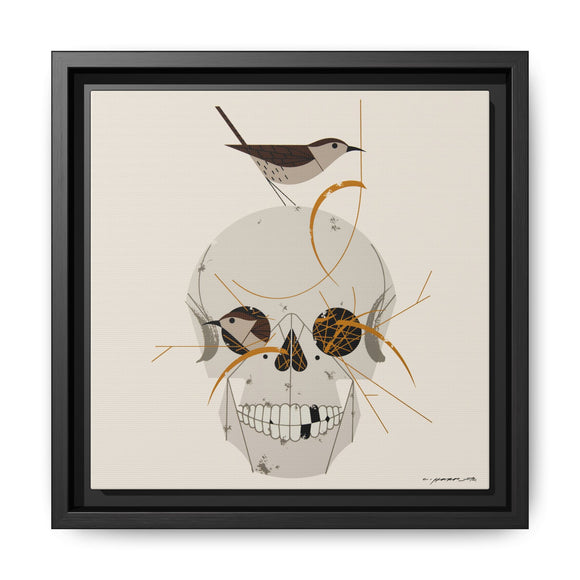 Charley Harper Wrented Giclee Framed Stretched On Canvas Print
