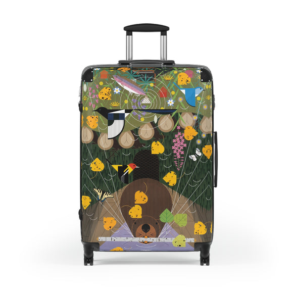 Charley Harper Rocky Mountain National Park Luggage