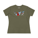 Bird Feeder's Charley Harper Women's Cotton Tee-4