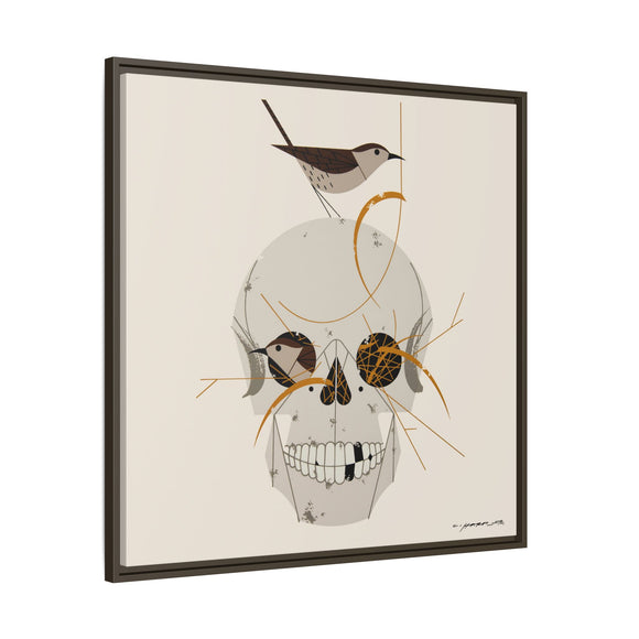 Charley Harper Wrented Giclee Framed Stretched On Canvas Print