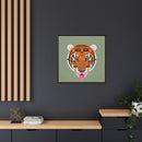 Cool Carnivore Charley Harper Giclee Framed Stretched On Canvas Print-122