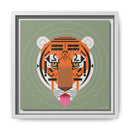 Cool Carnivore Charley Harper Giclee Framed Stretched On Canvas Print-15