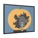 Racc-O-Lantern Charley Harper Framed Giclee Print Stretched On Canvas-23