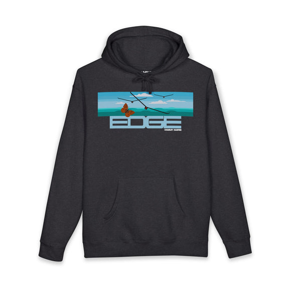 The Edge of Appalachia Monarch and Vultures Unisex Heavyweight Hooded Sweatshirt