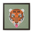Cool Carnivore Charley Harper Giclee Framed Stretched On Canvas Print-20