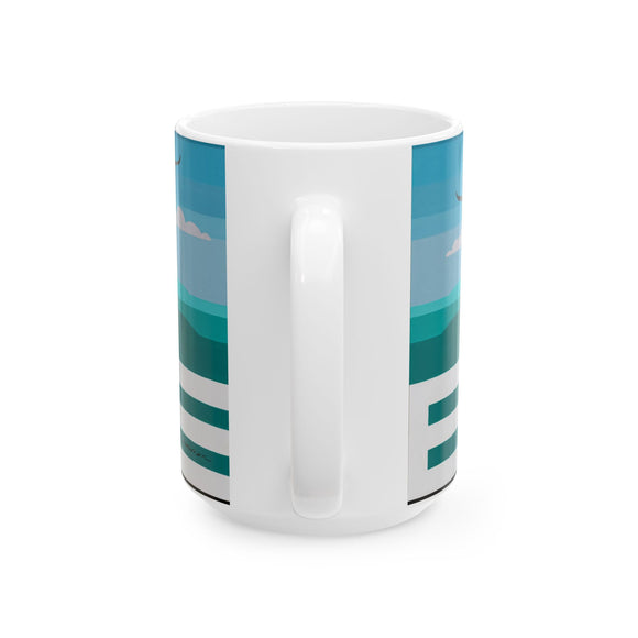 CAM EDGE OF APPAL MONARCH Ceramic Mug, 15oz