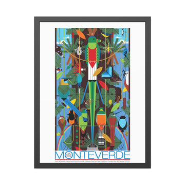 Monteverde Charley Harper Framed Posters - 0