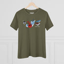 Bird Feeder's Charley Harper Women's Cotton Tee-23