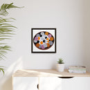 Kittens n' Knittens Edie Harper Framed Giclee Print on Stretched Canvas-86