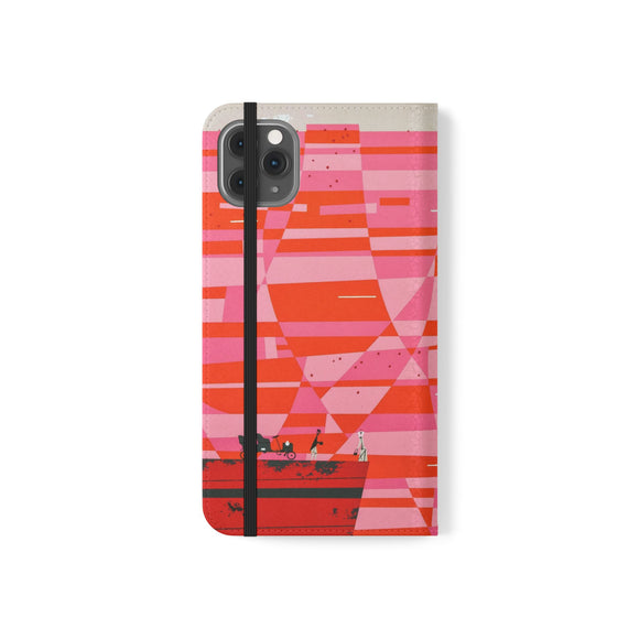 Charley Harper Grand Canyon Flip Folio Phone Case Travel Series