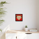 Vowlentine Charley Harper Framed Giclee Print on Stretched Canvas-45