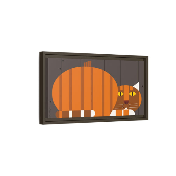 Peepkin Edie Harper Framed Giclee Print Stretched On Canvas