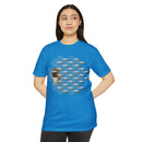 Charley Harper Skipping School Unisex CVC Jersey T-shirt-54