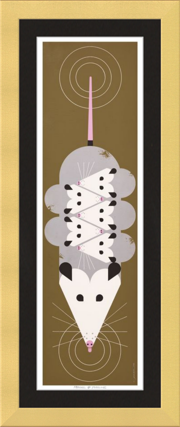 Passel of Possums Museum Quality Reproduction of Harper Archival Original Art