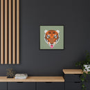 Cool Carnivore Charley Harper Giclee Framed Stretched On Canvas Print-50