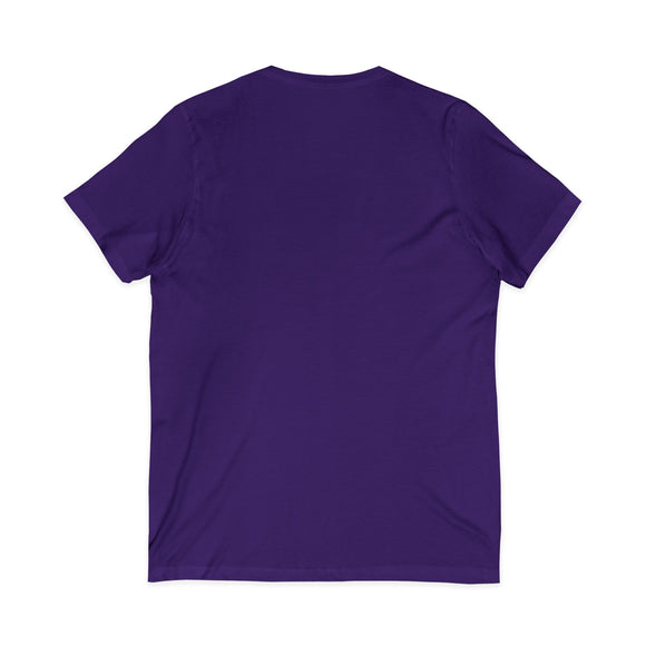 Edie Harper Crazy Cat Crazy Quilt Unisex Jersey Short Sleeve V-Neck Tee