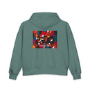 Crazy Cat Crazy Quilt Edie Harper Women's Organic Mid-Weight Nora Hoodie-8