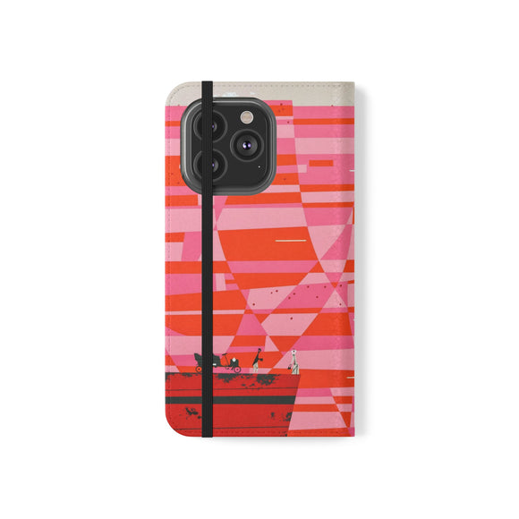 Charley Harper Grand Canyon Flip Folio Phone Case Travel Series